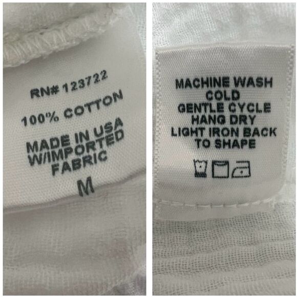 XiRENA White Midi Dress sz M - Picture 8 of 10